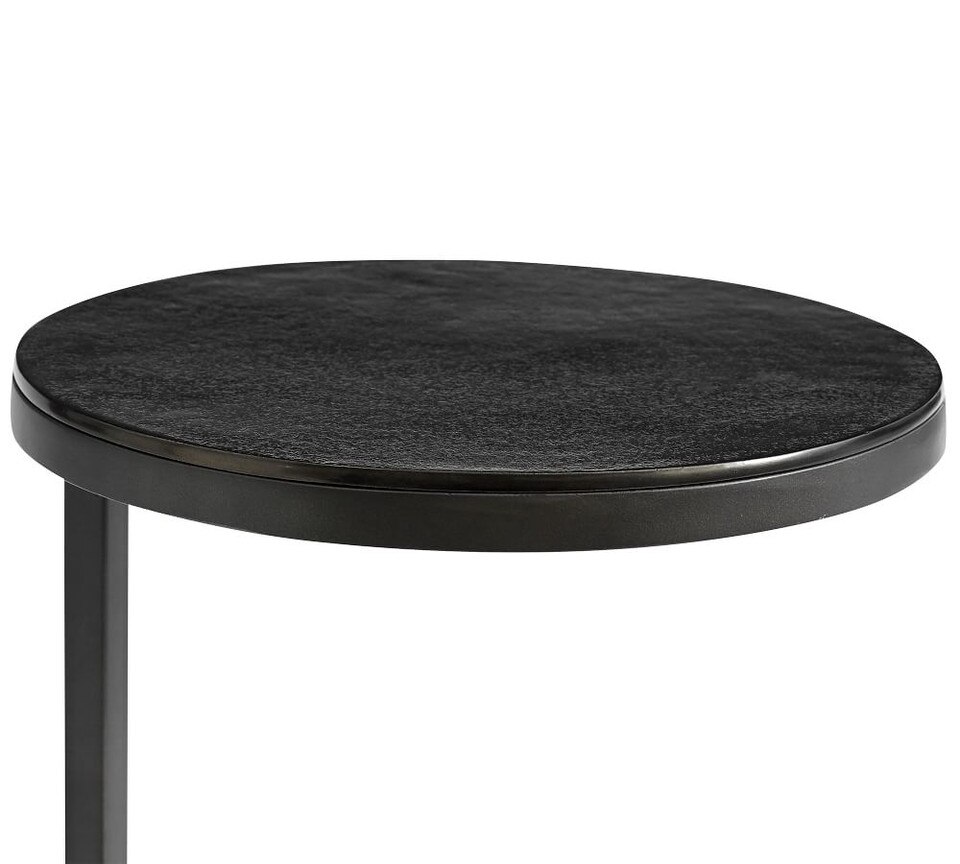 Duke 25 cm Round Metal Accent Table Pottery Barn Australia